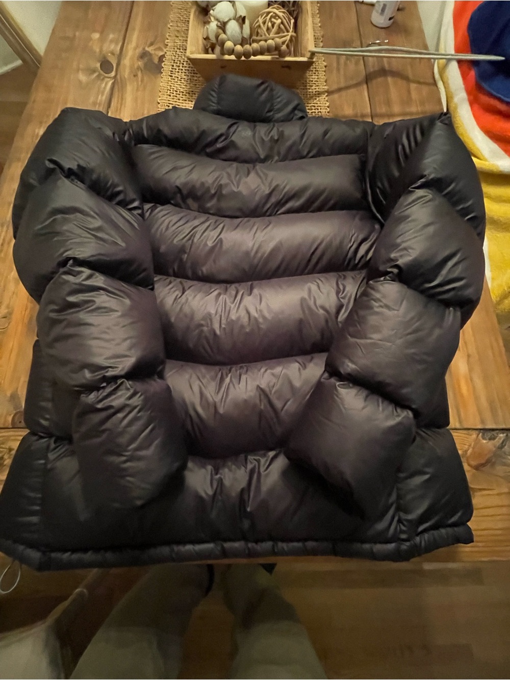 MOUNTAIN HARDWEAR Q-SHIELD 650 DOWN JACKET NWOT MENS XL BLACK THICK AWSOME - Picture 3 of 13